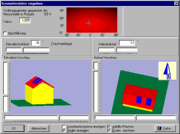Dialog zur Anlagenausrichtung